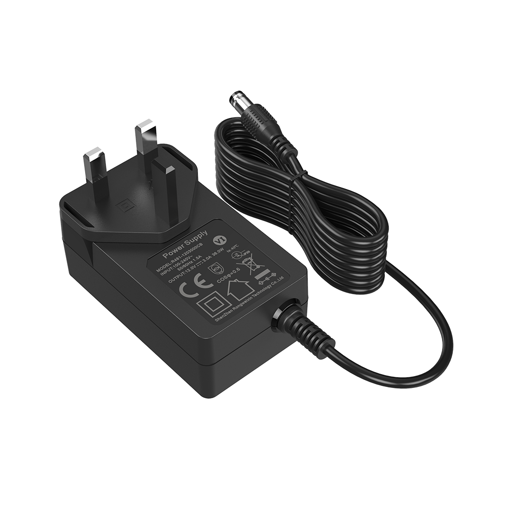 36W 12V3A KC Plug Wall Mount Power Adapters